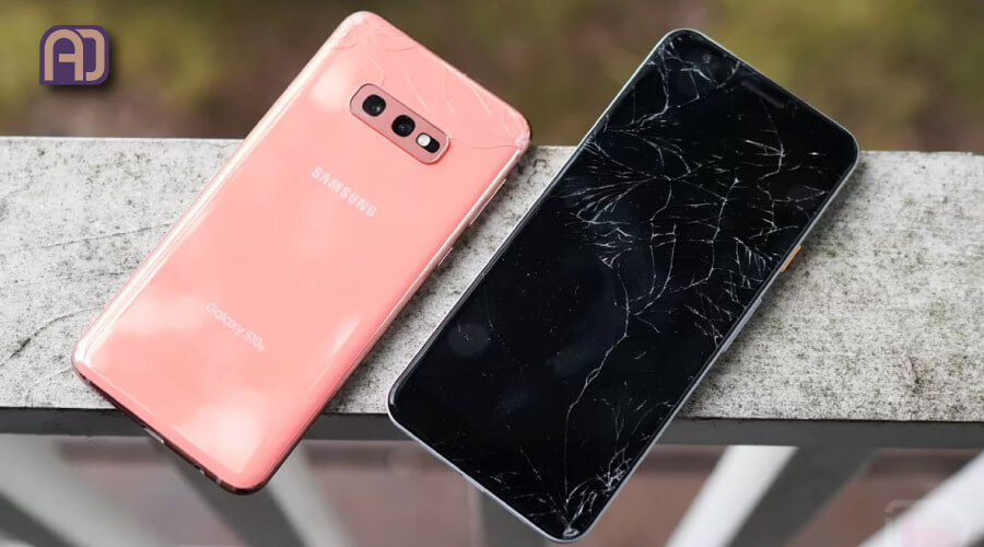 samsung-lcd-repair تعمیر شکستگی ال سی دی گوشی سامسونگ